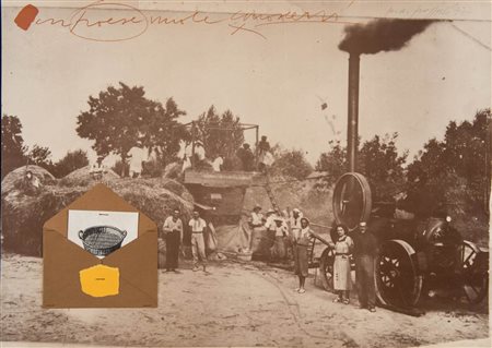 Concetto Pozzati (Vo' 1935 - Bologna 2017), “Un paese vuole conoscersi”, 1977.