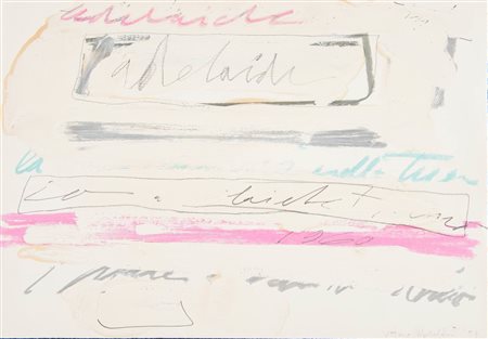 Vittorio Mascalchi (Bologna 1935 - Forlì 2010), “Adelaide”, 1959.