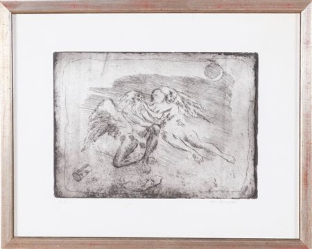 Giovanni Romagnoli (Faenza 1893 - Bologna 1976), “Il Tempo rapisce la Bellezza”.