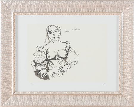 Renato Guttuso (Bagheria 1911 - Roma 1987), “Dalla Laide di Corinto”.