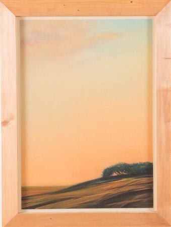 Franco Dugo (Gragar 1941), “Cielo alto sulla collina”, 2009.