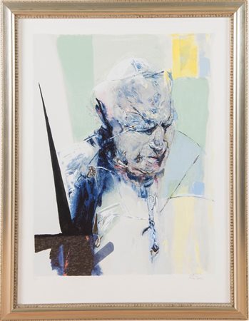 Ennio Calabria (Tripoli 1937), “Umani pensieri”.