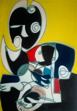 Gentilini Aldo - Madonna con bambino