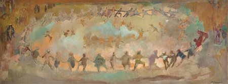 Maccari Mino - Il girotondo, 1946