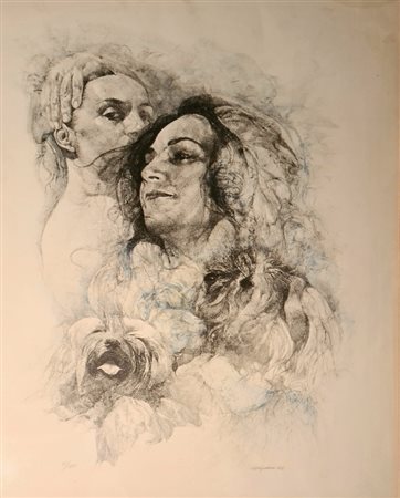 Vespignani Renzo - Volto, 1982