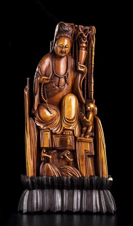 GUANYIN IN AVORIO<br>Cina, inizio del XX secolo