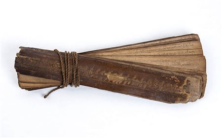 MANOSCRITTO<br>Thailandia, XIX-XX secolo<br>