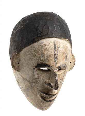 MASCHERA IN LEGNO DIPINTO<br>Nigeria, Igbo