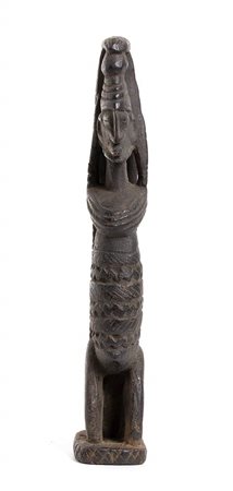 SCULTURA ANTROPOMORFA IN LEGNO<br>Mali, Dogon