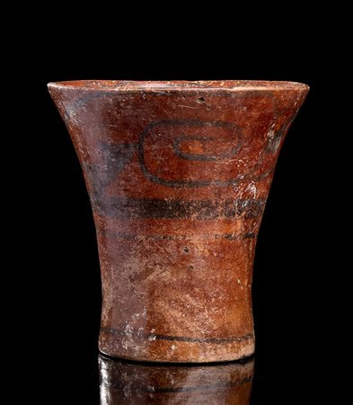 CONTENITORE IN CERAMICA DIPINTA<br>Bolivia/ Perù, cultura Tiahuanaco
