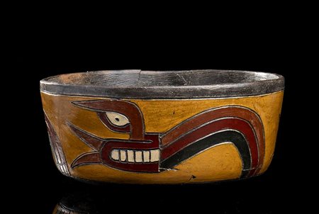 CONTENITORE IN CERAMICA DIPINTA<br>Perù, cultura Paracas