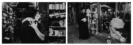 Tazio Secchiaroli (1925-1998)  - Sophia Loren e Marcello Mastroianni in "La moglie del prete", 1970