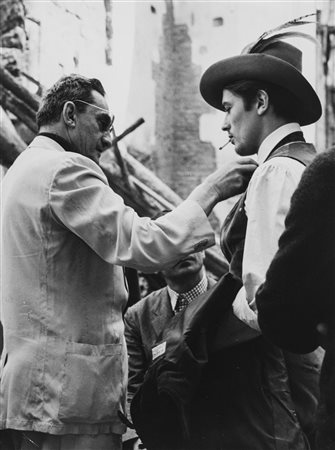Giovanni Battista Poletto (1915-1988)  - Alain Delon e Luchino Visconti, years 1960