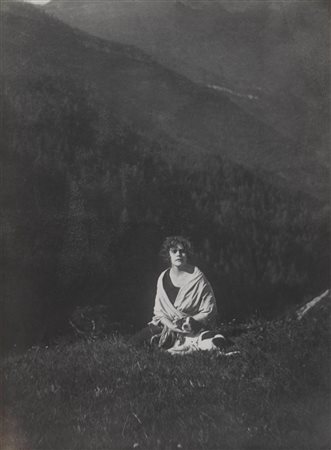 Attilio Badodi (1880-1967)  - Senza titolo (Ritratto del soprano Giuseppina Cobelli), years 1930