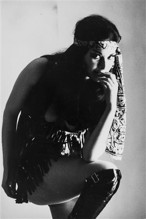 Massimo Vergari (XX sec.)  - Senza titolo (Ritratto), years 1970