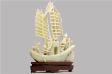 Barca in giada, Cina secolo XX