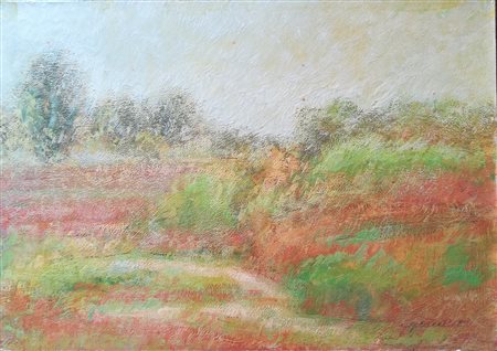 GIORGIO CIACCI (1921-1986) – Paesaggio sotto la pioggia