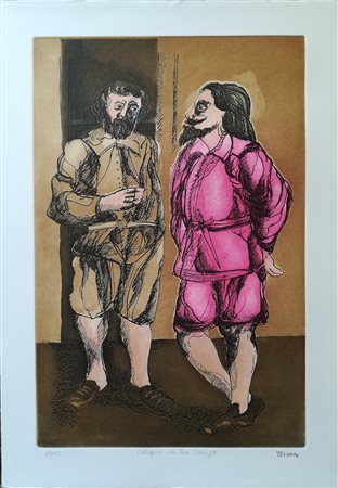 SAVERIO TERRUSO (1939-2003) – Colloquio con Don Rodrigo