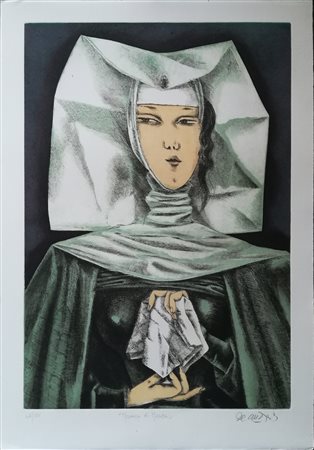 GIOVAN BATTISTA DE ANDREIS (1938) – La monaca di Monza
