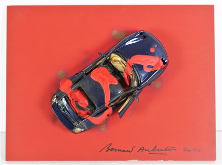 BERNARD AUBERTIN (1934-2015) – Voiture brulée