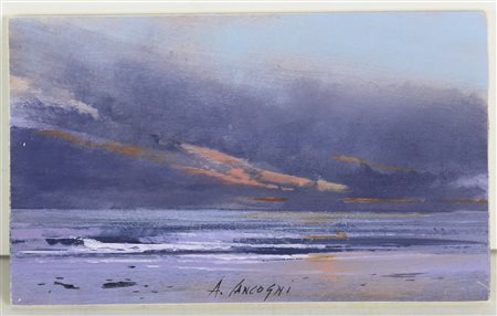 AGOSTINO CANCOGNI (1950) – Tramonto in Versilia