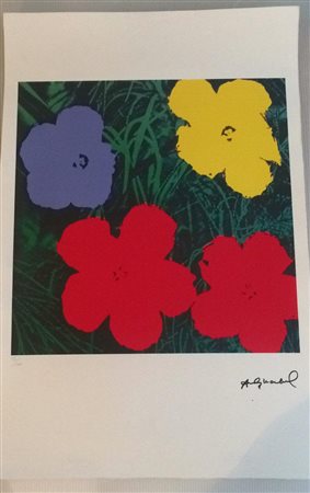 WARHOL ANDY (1928 - 1987) – Fiori