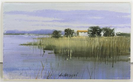 AGOSTINO CANCOGNI (1950) – Sul lago