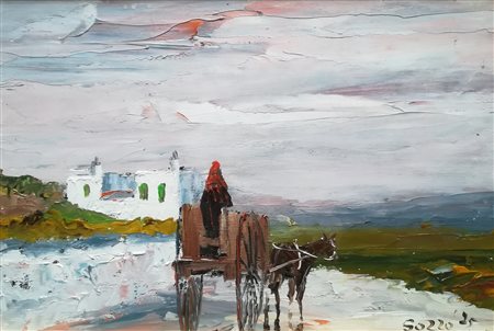 ENZO SOZZO (1917-1993) – Carretto