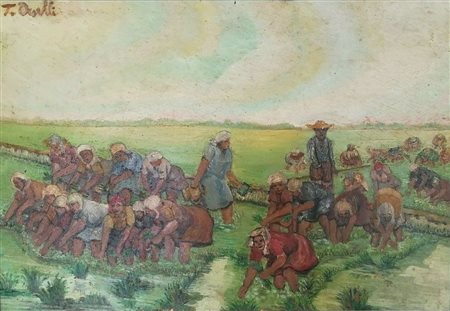 TEODORO  ORSELLI (1901-1971) – Mondine