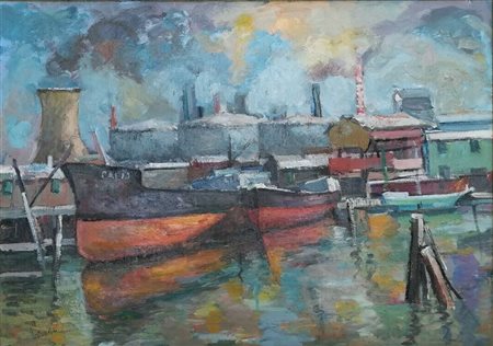 MARIO UMBERTO TESTONI (1940) – Porto di Ravenna