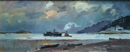 MARIO UMBERTO TESTONI (1940) – Paesaggio marino