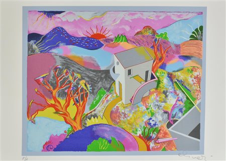 LUCA ALINARI (1943-2019)– Tramonto rosa