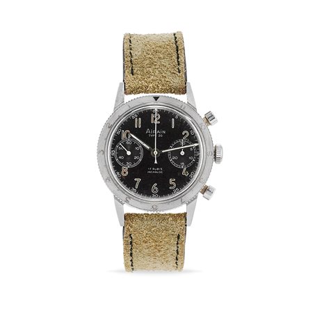 Airain cronografo Type 20 per l'aviazione francese, anni ‘60