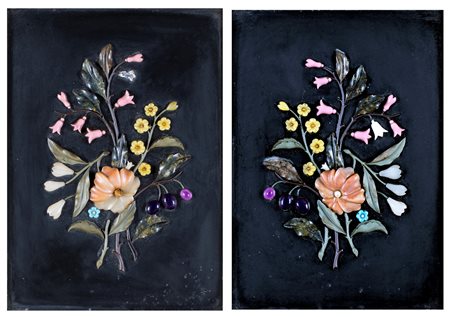 Scuola toscana del XIX secolo, Scuola toscana del XIX secolo, Coppia di...