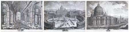 Giuseppe Vasi, Giuseppe Vasi, La Basilica di San Pietro in Vaticano. Fronte -...