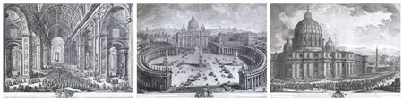 Giuseppe Vasi, Giuseppe Vasi, La Basilica di San Pietro in Vaticano. Fronte -...