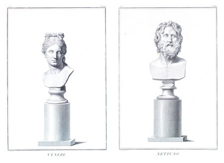 a) Venere b) Nettuno la prima incisa da Pietro Fontana (Bassano del Grappa...