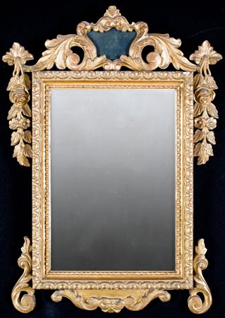 Specchiera in legno dorato, XIX secolo F2, , 97x50