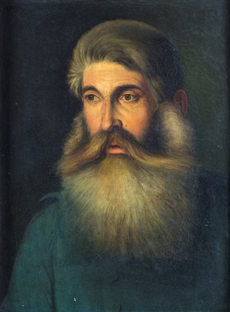 Patriarca ortodosso F2, olio su tela, 66x49