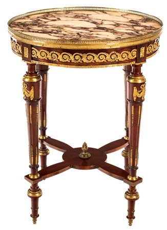 Tavolino in mogano, XIX secolo F2, , 78x59