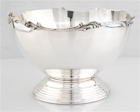 Coppa centrotavola in argento