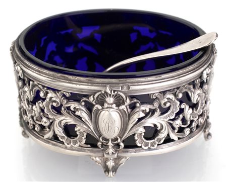 Saliera austro-ungarica in argento, 1866-1868