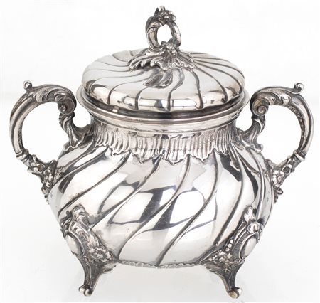 Zuccheriera in argento