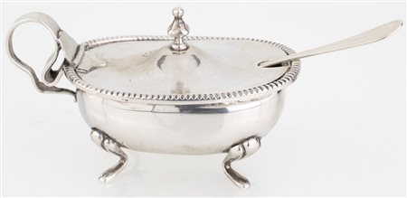 Piccola formaggiera in argento