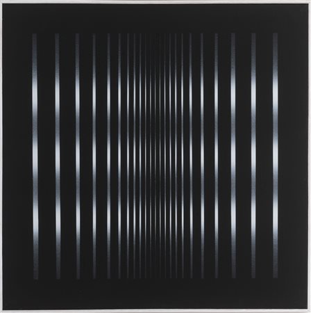 ENNIO FINZI
Tensimodulatori ultralineari - nero.bianco, 1971