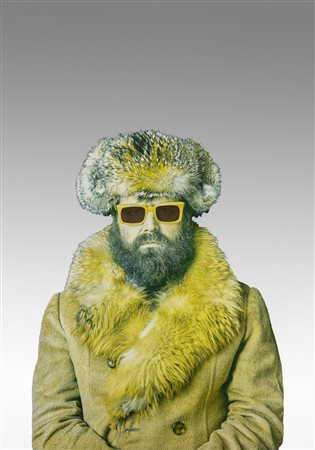 MICHELANGELO PISTOLETTO
Autoritratto con occhiali gialli, 1973