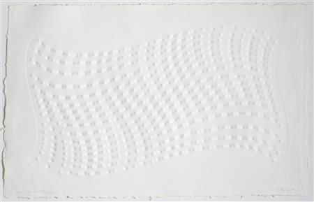 ENRICO CASTELLANI
Carta estroflessa, 1995