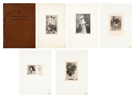 MOSÈ BIANCHI (1840-1904) - Opera grafica, 1962