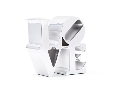 ROBERT INDIANA (AFTER) - Love Silver