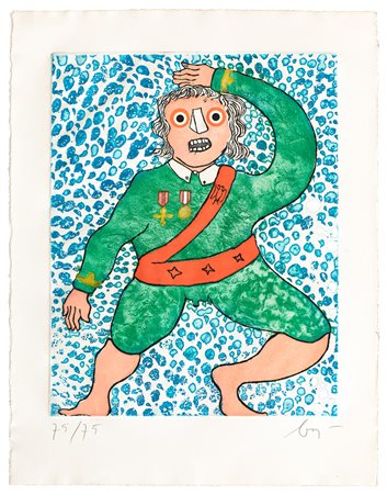 ENRICO BAJ (1924-2003) - Senza Titolo